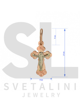 Золотий хрестик (арт. 230047)